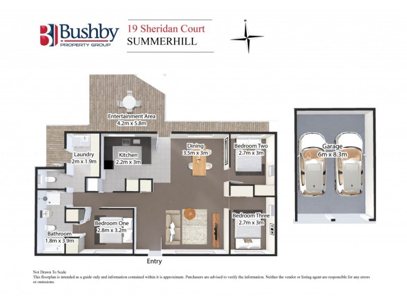 19 Sheridan Court, Summerhill TAS 7250 Floorplan