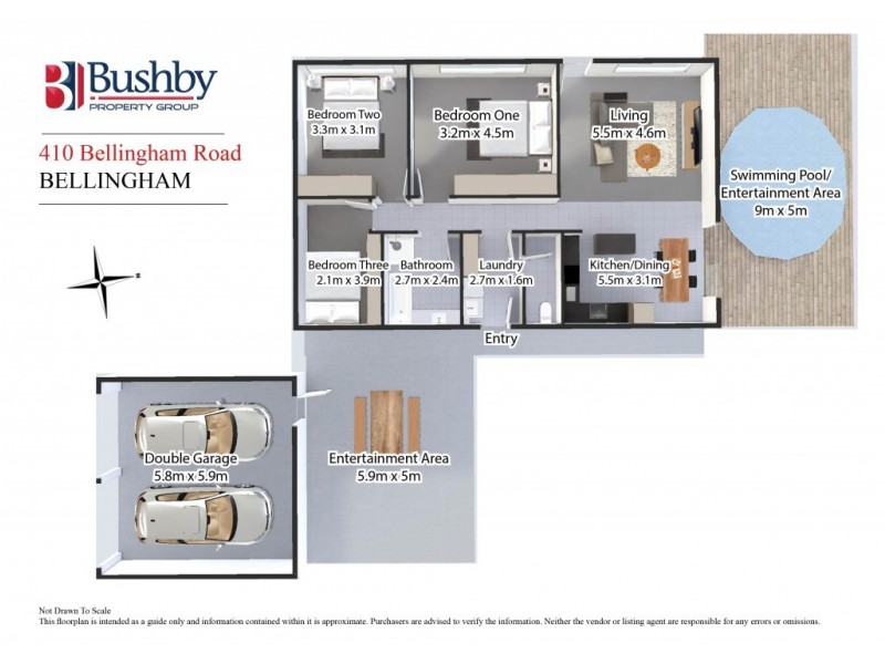 410 Bellingham Road, Bellingham TAS 7254 Floorplan