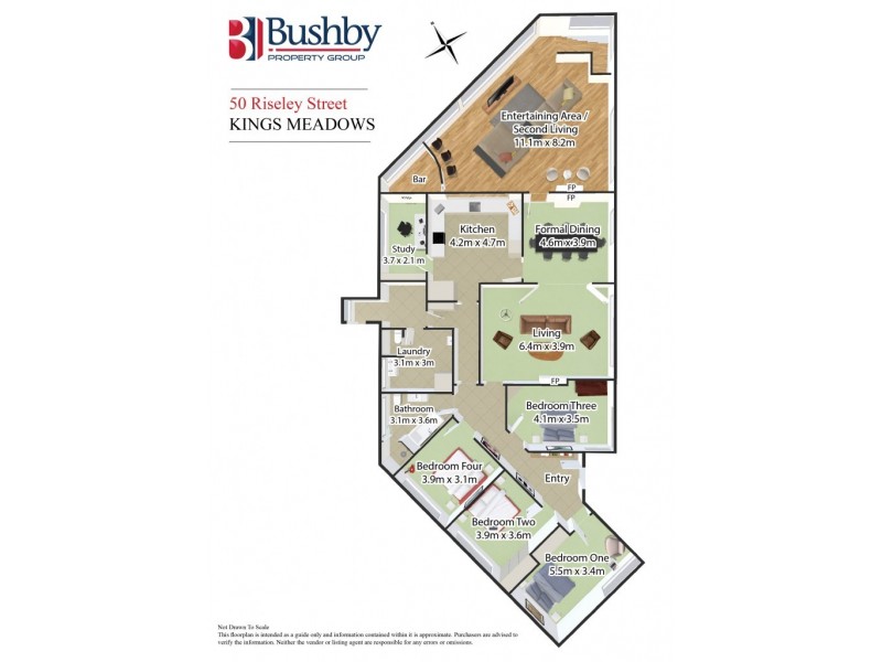 50 Riseley Street, Kings Meadows TAS 7249 Floorplan