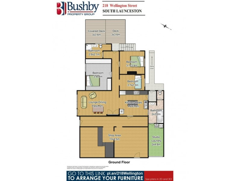 218 Wellington Street, South Launceston TAS 7249 Floorplan