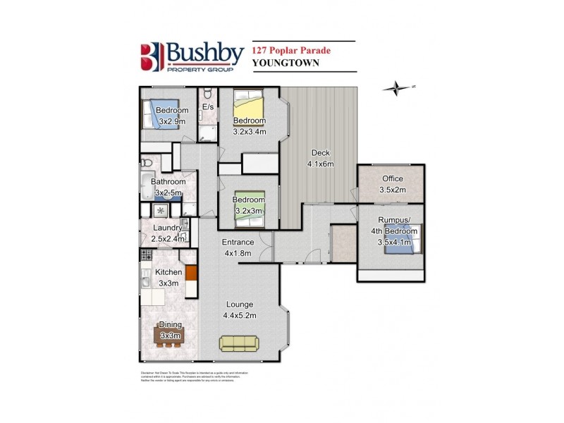 127 Poplar Parade, Youngtown TAS 7249 Floorplan