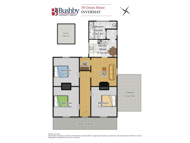 36 Green Street, Invermay TAS 7248 Floorplan
