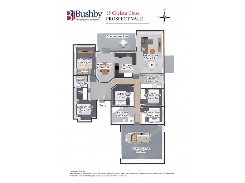 15 Chelsea Close, Prospect Vale TAS 7250 Floorplan