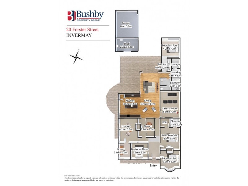 20 Forster Street, Invermay TAS 7248 Floorplan