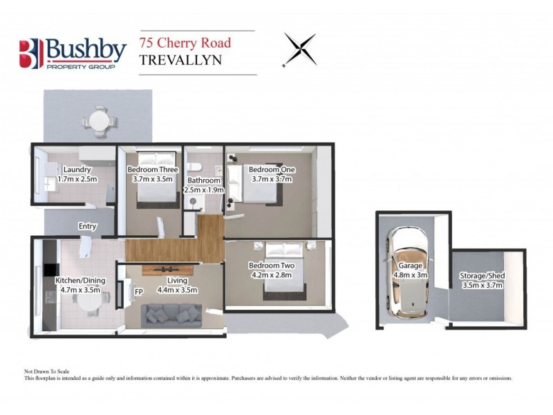 75 Cherry Road, Trevallyn TAS 7250 Floorplan