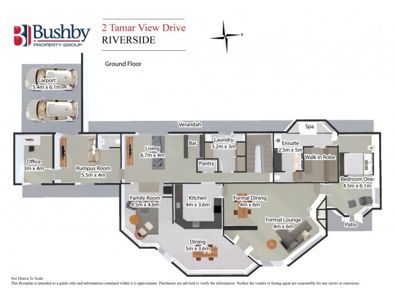 2 Tamar View Drive, Riverside TAS 7250 Floorplan