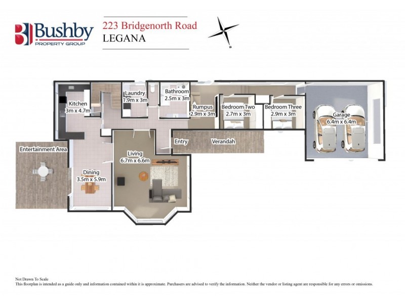 223 Bridgenorth Road, Legana TAS 7277 Floorplan