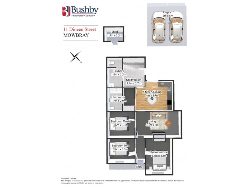 11 Dineen Street, Mowbray TAS 7248 Floorplan
