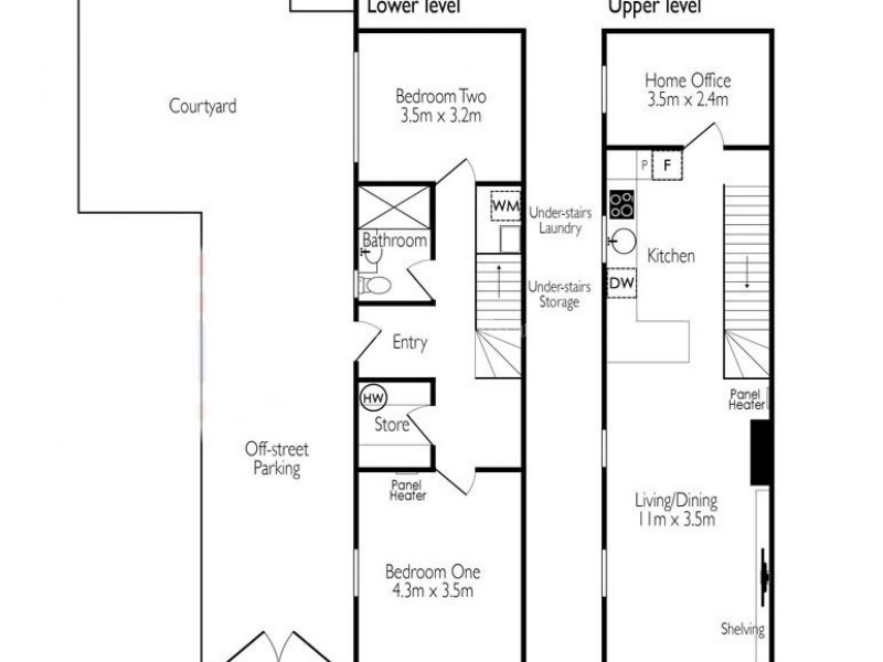 44A Charles Street, Launceston TAS 7250 Floorplan