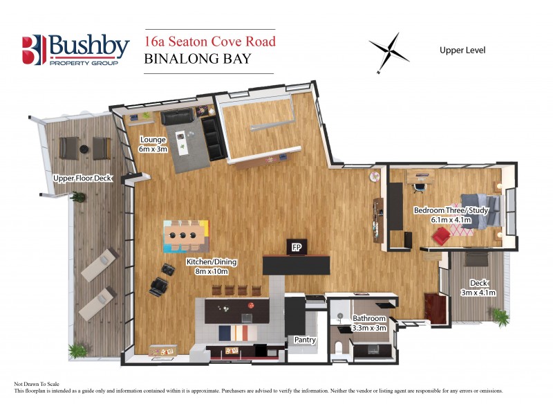 16a Seaton Cove Road, Binalong Bay TAS 7216 Floorplan