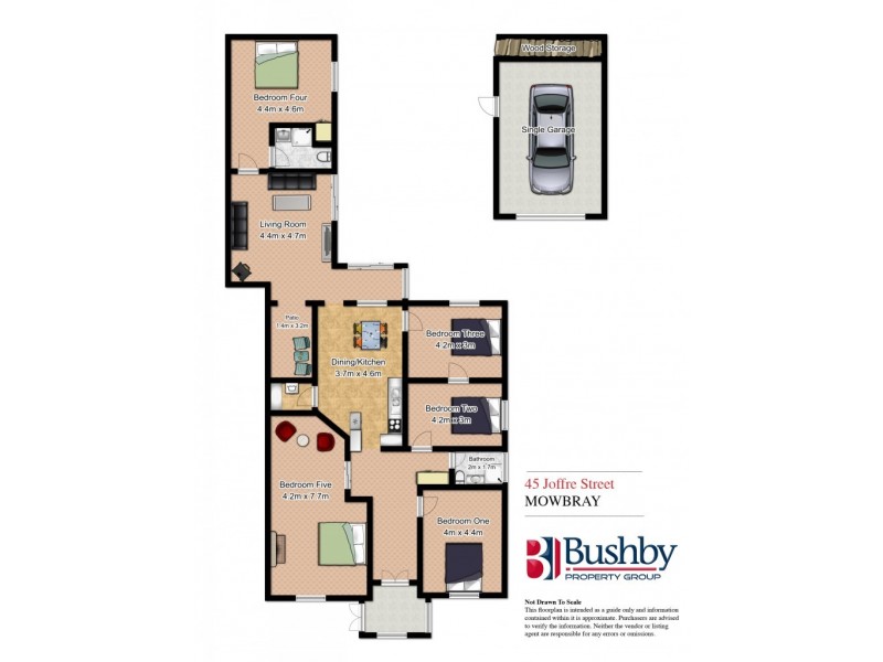 45 Joffre Street, Mowbray TAS 7248 Floorplan