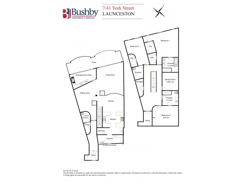 7/41 York Street, Launceston TAS 7250 Floorplan