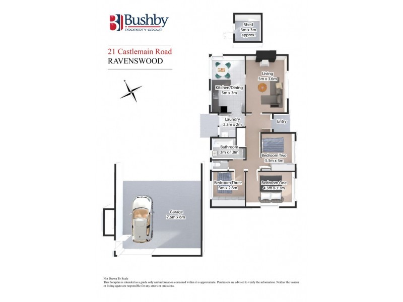 21 Castlemain Road, Ravenswood TAS 7250 Floorplan