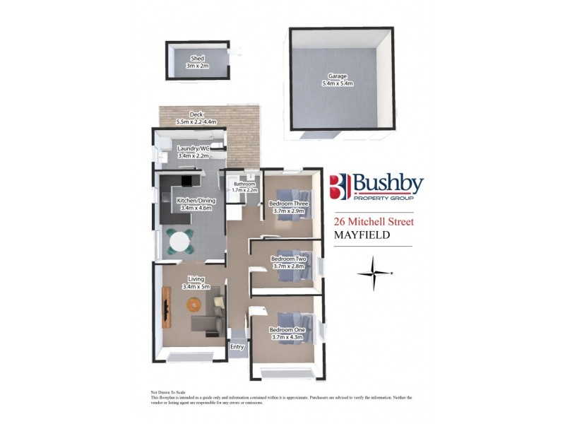 26 Mitchell Street, Mayfield TAS 7248 Floorplan