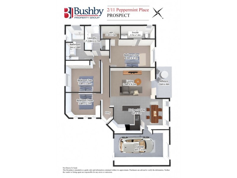 2/11 Peppermint Place, Prospect TAS 7250 Floorplan