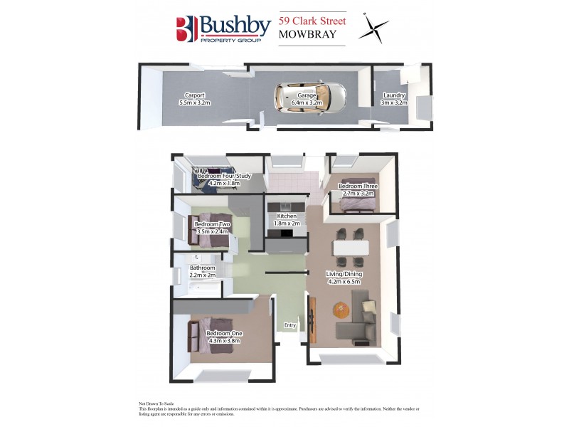 59 Clark Street, Mowbray TAS 7248 Floorplan