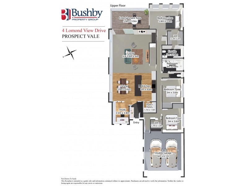 4 Lomond View Drive, Prospect Vale TAS 7250 Floorplan