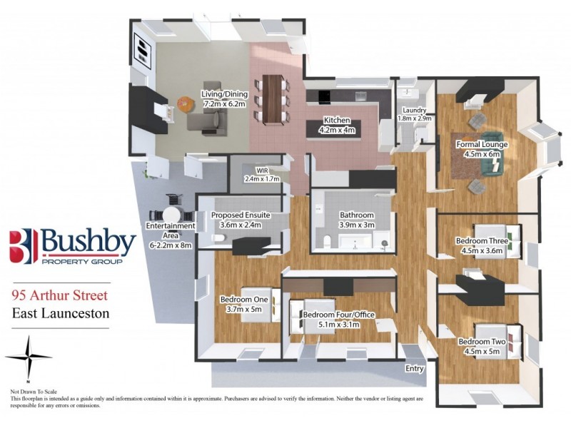 95 Arthur Street, East Launceston TAS 7250 Floorplan