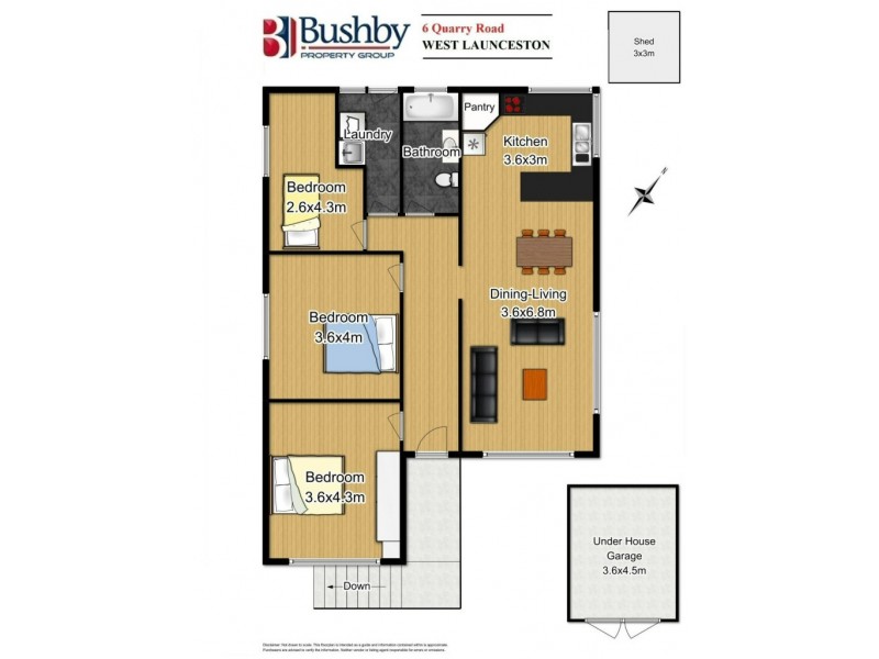 6 Quarry Road, West Launceston TAS 7250 Floorplan