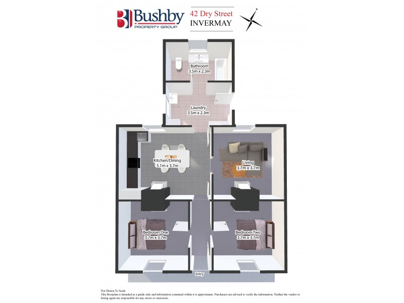 42 Dry Street, Invermay TAS 7248 Floorplan