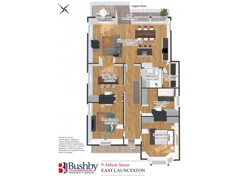 9 Abbott Street, East Launceston TAS 7250 Floorplan