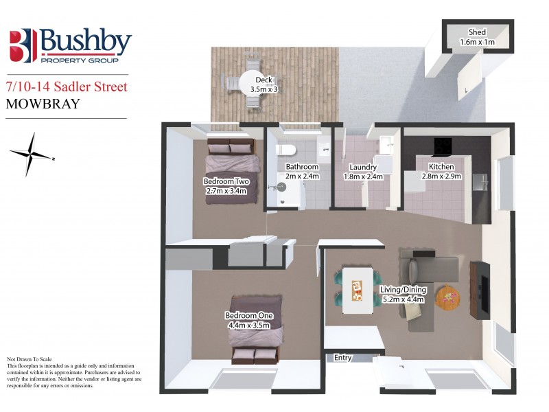 7/10-14 Sadler Street, Mowbray TAS 7248 Floorplan