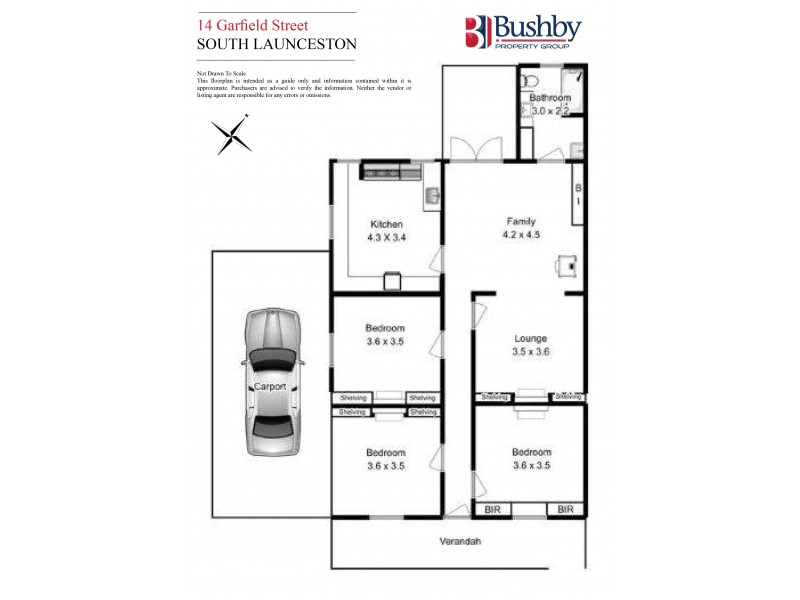 14 Garfield, South Launceston TAS 7249 Floorplan