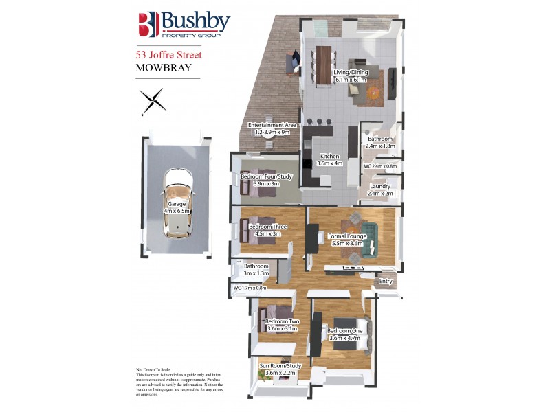 53 Joffre Street, Mowbray TAS 7248 Floorplan