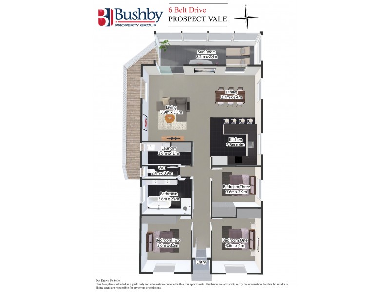 6 Belt Drive, Prospect Vale TAS 7250 Floorplan