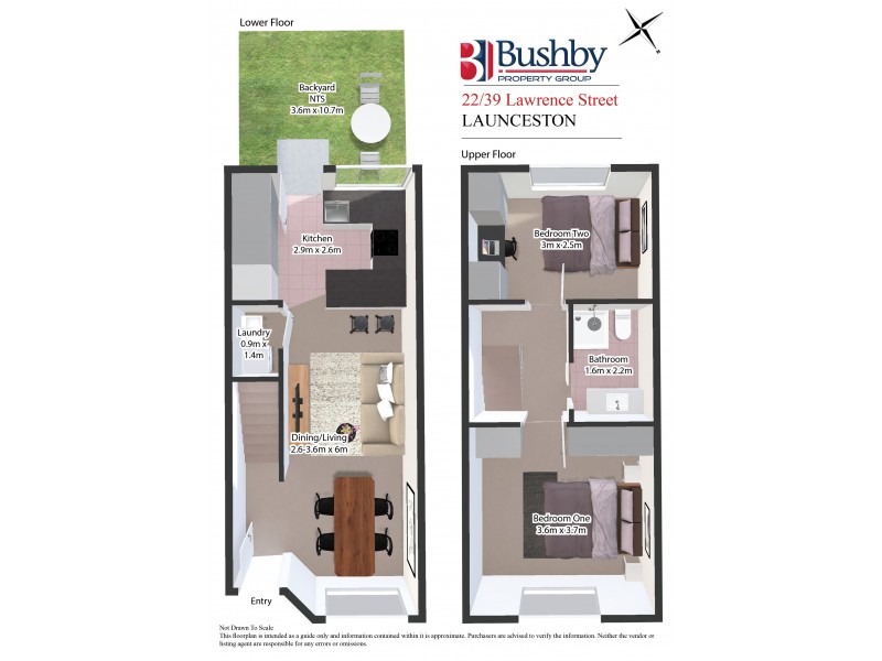 22/39 Lawrence Street, Launceston TAS 7250 Floorplan