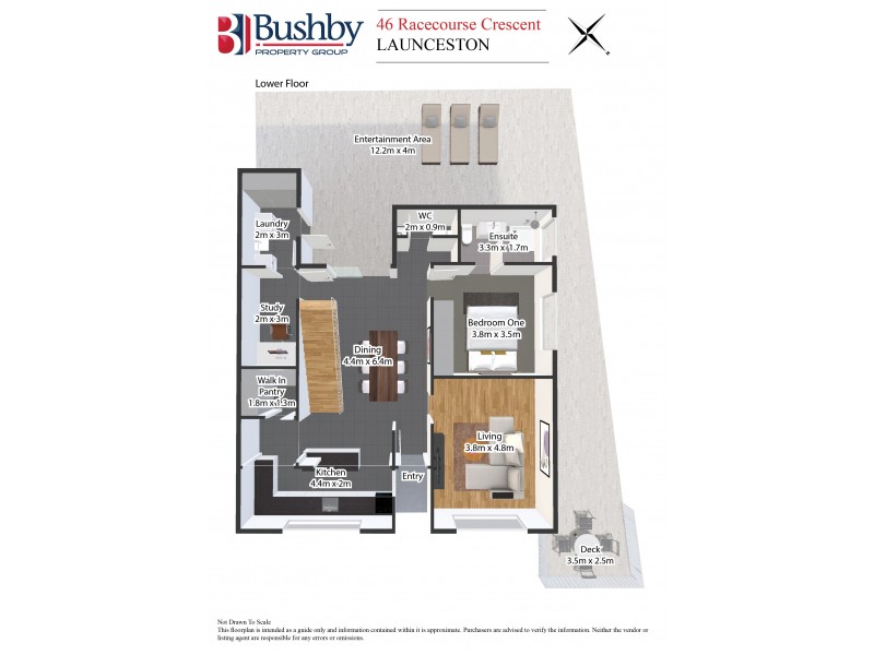 46 Racecourse Crescent, Launceston TAS 7250 Floorplan
