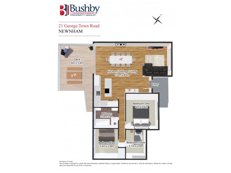 21 George Town Road, Newnham TAS 7248 Floorplan