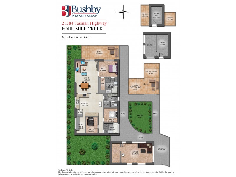 21384 Tasman Highway, Four Mile Creek TAS 7215 Floorplan
