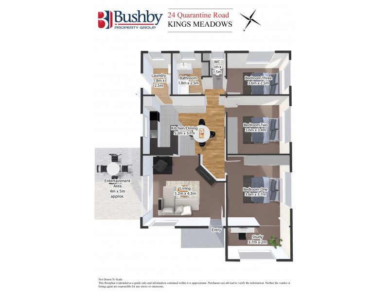 24 Quarantine Road, Kings Meadows TAS 7249 Floorplan