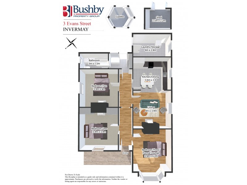 3 Evans Street, Invermay TAS 7248 Floorplan