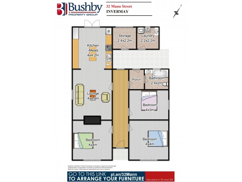 32 Mann Street, Invermay TAS 7248 Floorplan