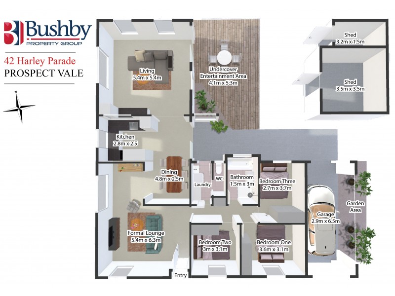 42 Harley Parade, Prospect Vale TAS 7250 Floorplan