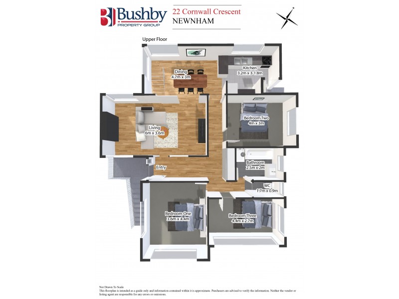 22 Cornwall Crescent, Newnham TAS 7248 Floorplan