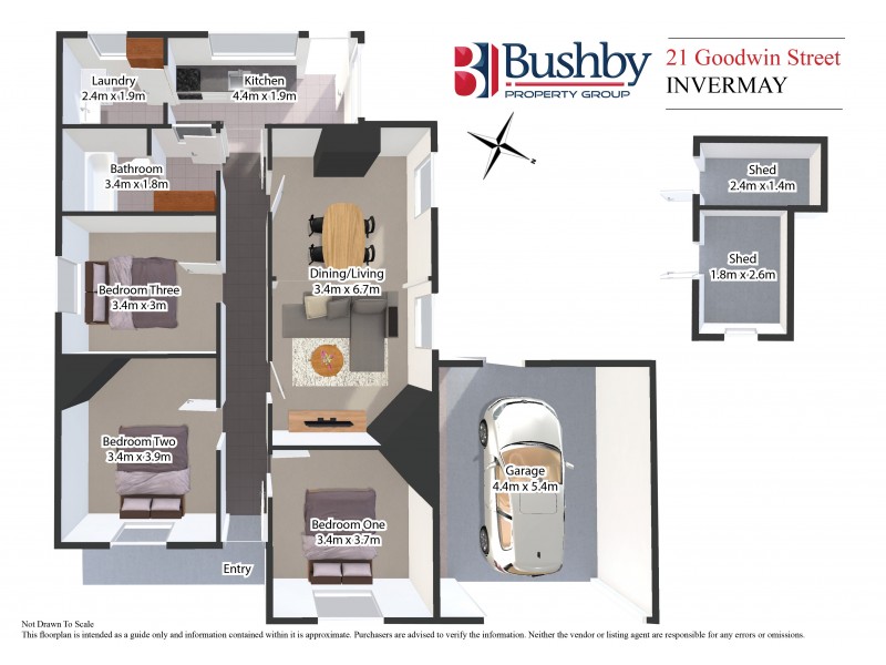 21 Goodwin Street, Invermay TAS 7248 Floorplan