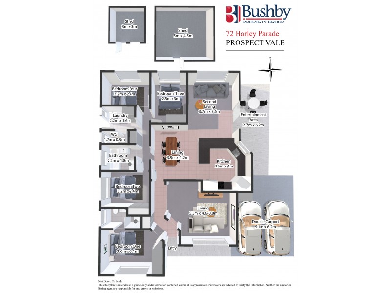 72 Harley Parade, Prospect Vale TAS 7250 Floorplan
