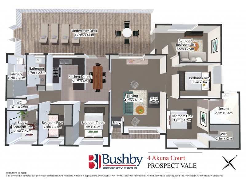 4 Akuna Court, Prospect Vale TAS 7250 Floorplan