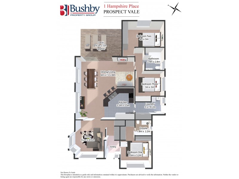 1 Hampshire Place, Prospect Vale TAS 7250 Floorplan