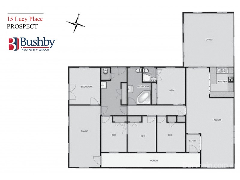15 Lucy Place, Prospect TAS 7250 Floorplan