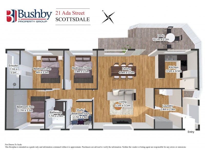 21A Ada Street, Scottsdale TAS 7260 Floorplan