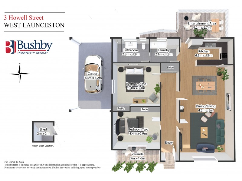 3 Howell Street, West Launceston TAS 7250 Floorplan