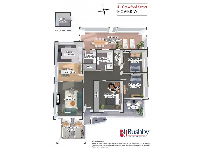 41 Crawford Street, Mowbray TAS 7248 Floorplan