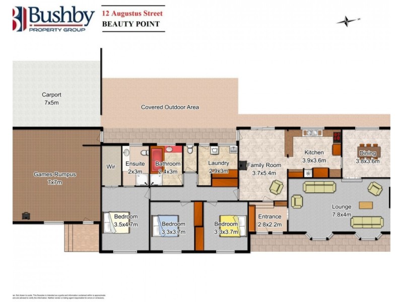12 Augustus Road, Beauty Point TAS 7270 Floorplan