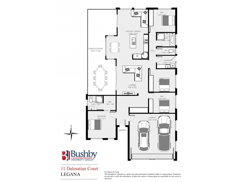 11 Dalmatian Court, Legana TAS 7277 Floorplan