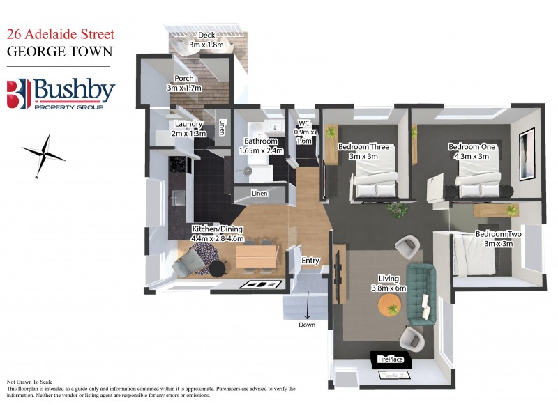 26 Adelaide Street, George Town TAS 7253 Floorplan
