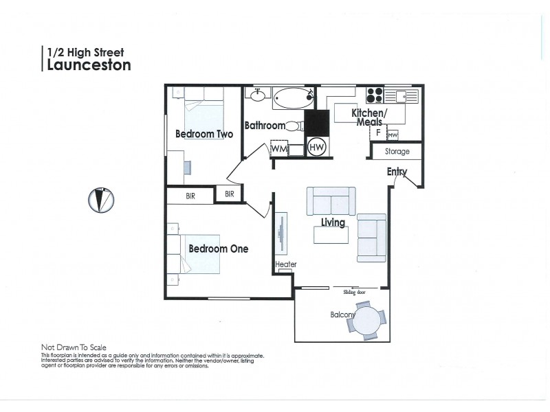 1/2 High Street, East Launceston TAS 7250 Floorplan